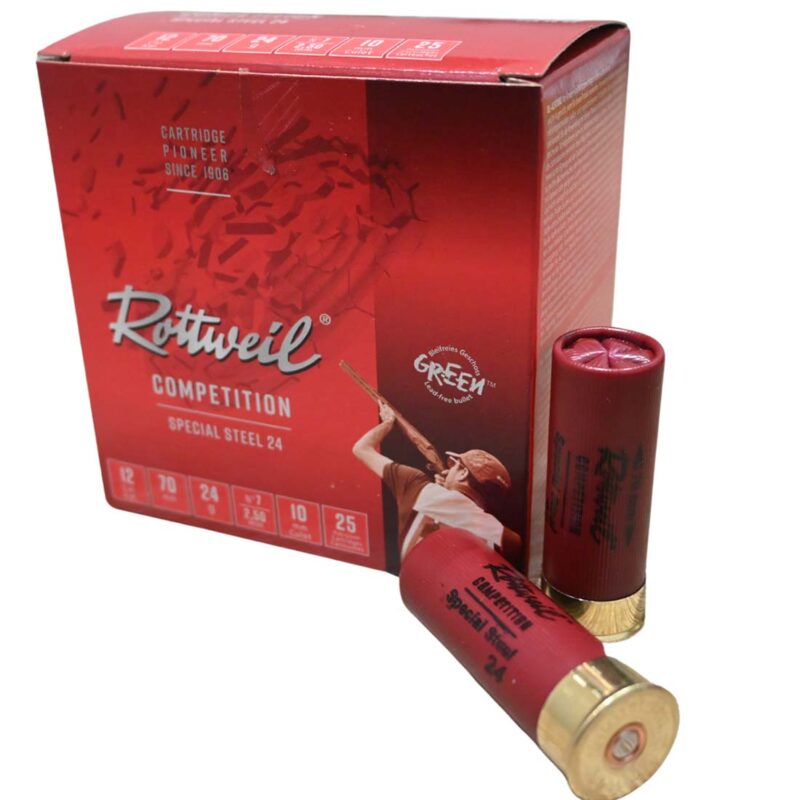 Rottweil Steel Trap 24 HV 12/70 2,5 mm 24g - 25St.