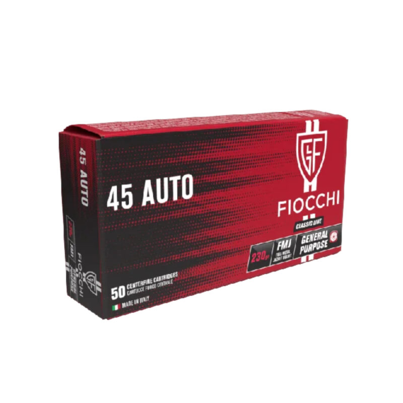 Fiocchi .45 Auto Vollmantel 14,91g - 230gr.