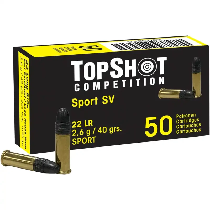 Topshot  .22 lfb. Black Edition SV - 2,6g/40grs