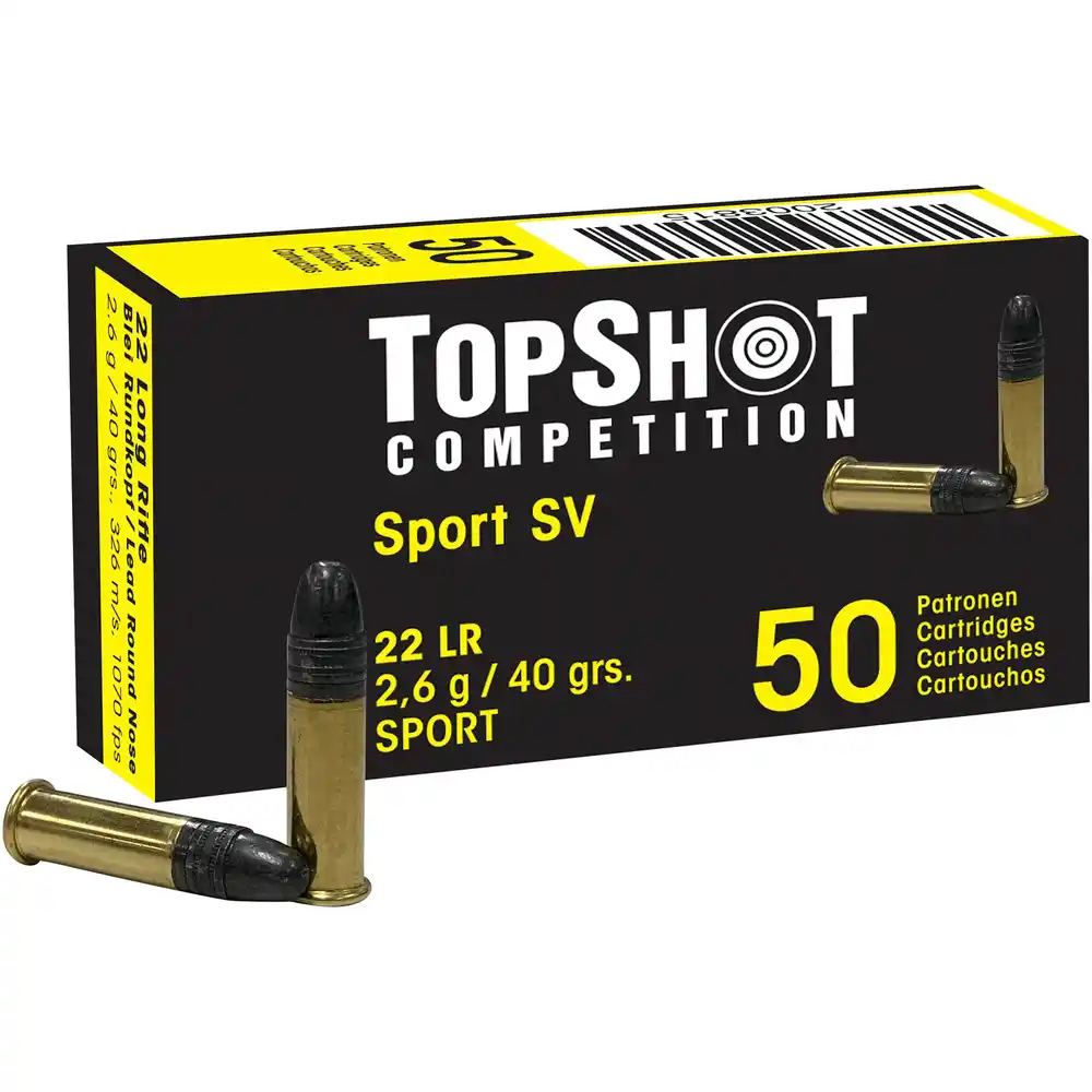 Topshot .22 lfb. Black Edition SV - 2,6g/40grs