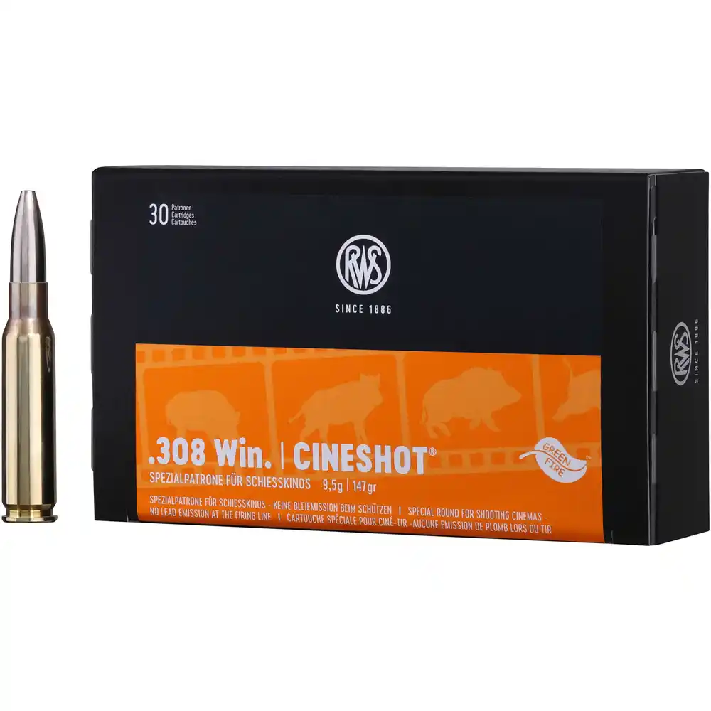 RWS .308 Win. Cineshot - 9,5g - 147grs.